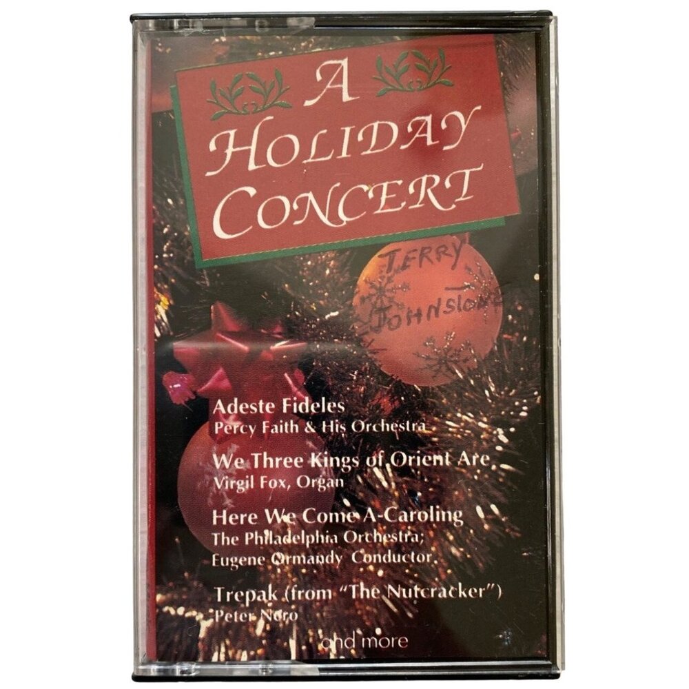 A Holiday Concert Christmas Music Audio Cassette 1991